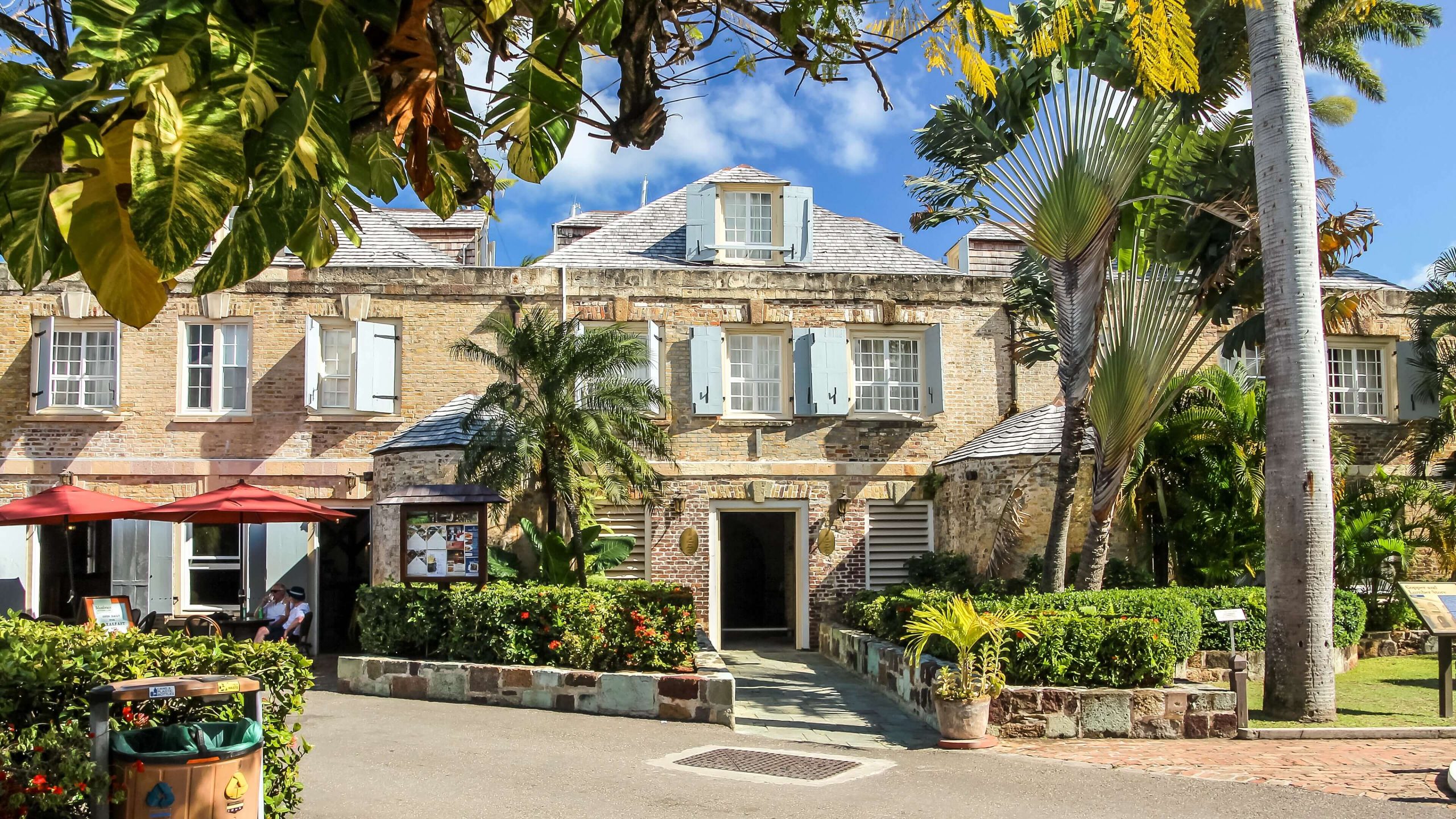 Historic buildings at Nelson's Dockyard, English Harbour, Antigua
